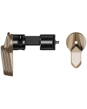 Radian Weapons R0020 Talon45/90 Ambi Safety, FDE, Fits Mil-Spec AR-15/AR-10 Platform &amp; Sig MCX/MPX