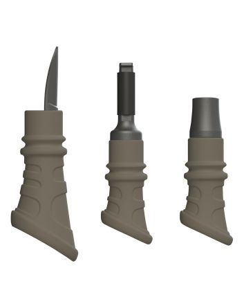 Foxpro FURTPK Furtaker Combo Pack Bite/Closed/Open Call Single Reed Coyote/Prey Sounds Attracts Predators Tan 3 Piece