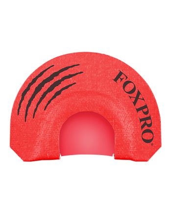 Foxpro TOPGUN Top Gun HowlerDiaphragm Call Triple Reed Sounds Attracts Coyotes Red