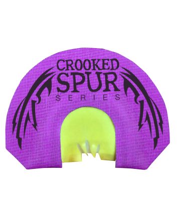 Foxpro CSMOUTHVFANG Crooked Spur V-Fang Diaphragm Call Triple Reed Turkey Sounds Attracts Turkeys Purple