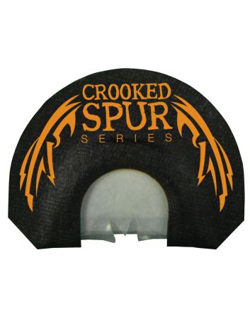 Foxpro CSMOUTHBL Crooked Spur V-Cut Diaphragm Call Attracts Turkeys, 3.5 Prophylactic Reeds,