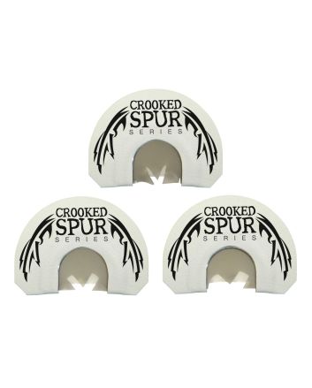 Foxpro CSGSCOMBO Crooked Spur Ghost Spur Combo Diaphragm Call, Attracts Turkey,Triple Prophylactic Reeds