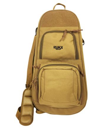Rukx Gear ATICTARPT Discrete AR-Pistol Backpack Tan 600D Polyester Holds 1