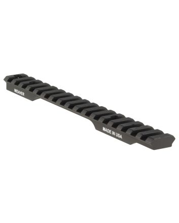 Weaver Mounts 99466 Multi-Slot BaseExtended Black Aluminum Fits Savage 10 Short Action