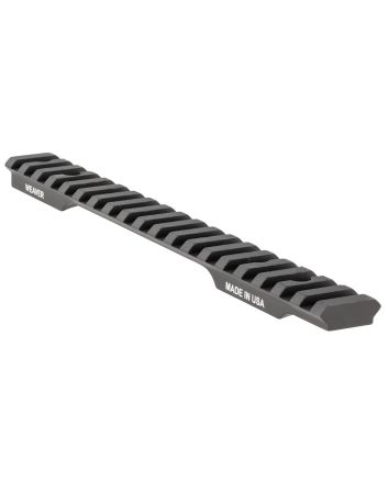 Weaver Mounts 99465 Multi-Slot BaseExtended Black Aluminum Fits Savage 110 Long Action 0 MOA