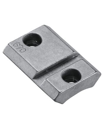 Weaver Mounts 48260 Grand Slam Top Mount BaseSilver Savage 110