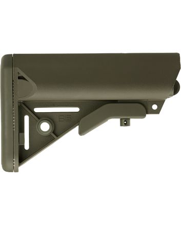 B5 Systems SOP1097 Enhanced SOPMOD OD Green Synthetic for AR-Platform with Mil-Spec Receiver Extension (Tube Not Included)