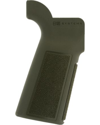B5 Systems PGR1134 Type 23 P-GripOD Green Polymer, Aggressive Textured, Fits AR-Platform