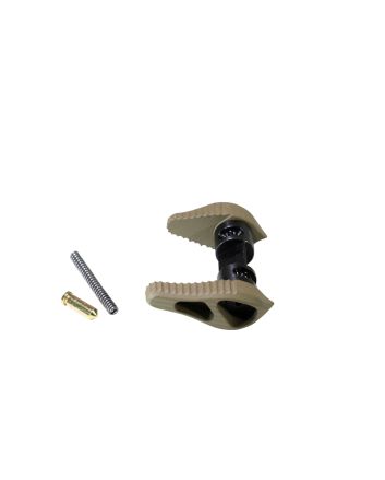 TIMBER CREEK OUTDOOR INC AMBISSFDE Safety Selector 45/90 Degree AR Platform Flat Dark Earth Aluminum Ambidextrous