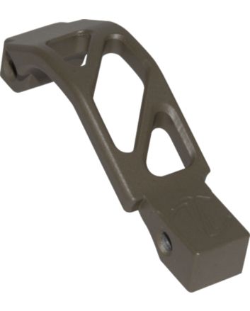 Timber Creek Outdoors AROTGFDE AR Oversized Trigger Guard Drop-In Flat Dark Earth Cerakote Aluminum For AR-Platform