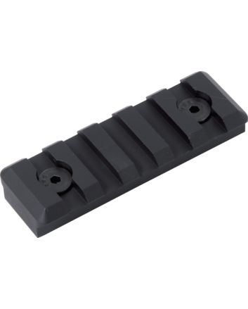 Timber Creek Outdoors M5SPRBL M-LOK 5 Slot Picatinny RailBlack Anodized