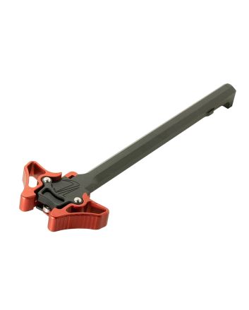 TIMBER CREEK OUTDOOR INC EMAMBICHR Enforcer Mini Ambidextrous Charging Handle AR-Platform Red Anodized Aluminum
