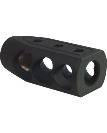 Timber Creek Outdoors 50BEOHBBLC Muzzle BrakeBlack Cerakote with 49/64-20 tpi Threads for 50 Beowulf AR-Platform