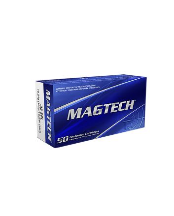 Magtech 38H Range/Training38Special+P 158gr Semi Jacketed Hollow Point 50 Per Box/20 Case
