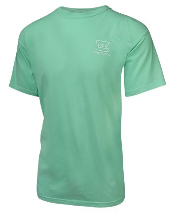 Glock AA75138 CrossoverTurquoise Cotton Short Sleeve Medium