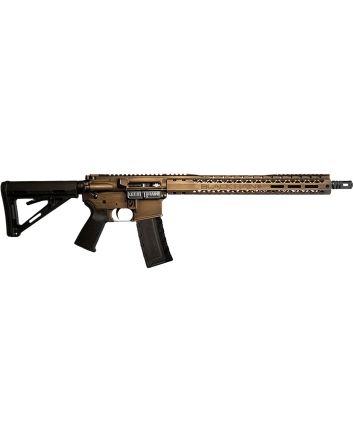Black Rain BROSS2020FRBB Fission5.56x45mm NATO 16" 30+1 Bronze Battleworn Cerakote Black Adjustable Magpul MOE Stock