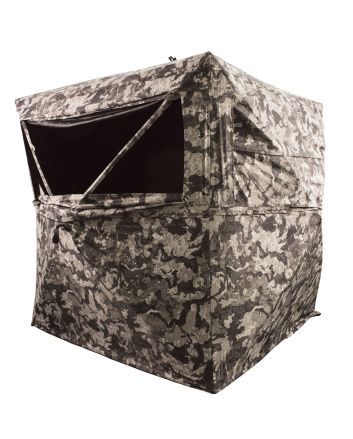 HME HMEGRDBLND3CVD Executioner Three-Person Ground Cervidae Camo Polyester