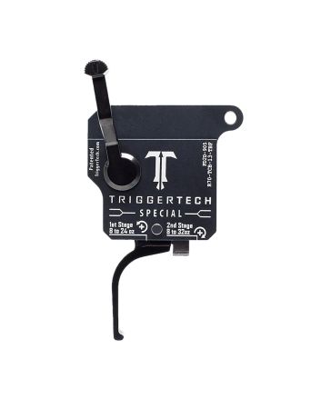 TriggerTech R70TCB13TBF SpecialTwo-Stage Flat Trigger with 1-3.50 lbs Draw Weight Black Finish for Remington 700 Right