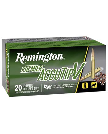 Remington Ammunition 29218 Premier Accutip-V 204Ruger 32gr AccuTip V 20 Per Box/10 Case