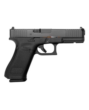 Glock PA225S203MOS G22 Gen5 MOS 40 S&amp;W4.49" Glock Marksman Barrel 15+1, Black Frame &amp; MOS nDLC Slide, Modular Backstrap, Ambidextrous Slide Stop, Safe Action Trigger, Optics Ready