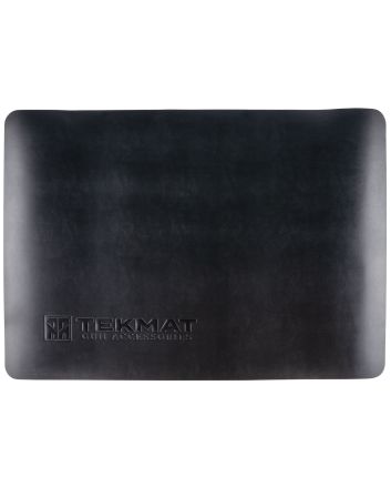 TekMat TEKR20STEALTHBK Stealth Ultra 20 Cleaning Mat Black Rubber 15"x20" TEKMAT Logo
