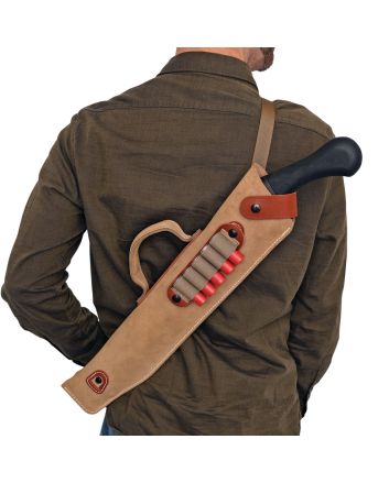 DeSantis Gunhide A88NJG1Z0 Kurz Shotgun Scabbard Natural Leather 14"