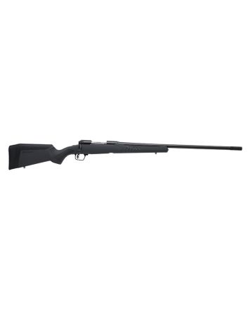 Savage Arms 57495 110 Long Range Hunter Full Size 300 PRC 5+1 26" Matte Black Threaded Barrel, Matte Black Drilled &amp; Tapped Carbon Steel Receiver, Adj AccuStock Matte Gray Synthetic Stock, Right Hand