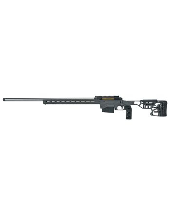 Savage Arms 57707 110 Elite Precision 300 PRC 5+1 30" Matte Stainless, Matte Black Rec, Gray Cerakote Adjustable MDT ACC Aluminum Chassis Stock, Left Hand (MB Not Included)
