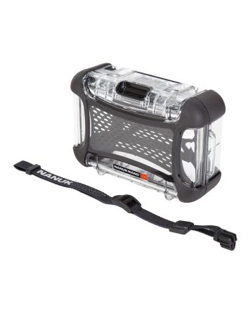 Nanuk 3300011 Nano 330 Clear Polycarbonate w/ PowerClaw Latches Incudes Carry Strap