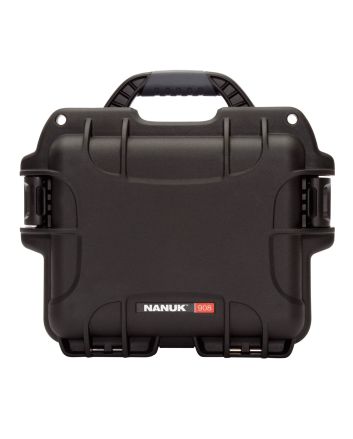 Nanuk 9081001 908Waterproof Black Resin w/ Foam Padding&amp;Airline Approved