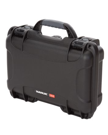 Nanuk 9091001 909Waterproof Black Resin w/ Foam Padding&amp;Airline Approved