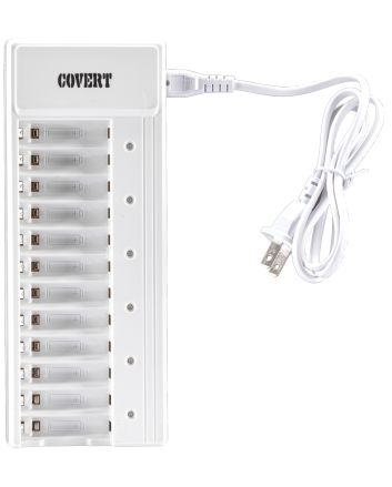 Covert Scouting Cameras 2038 Rapid Charger 12 Bay AA
