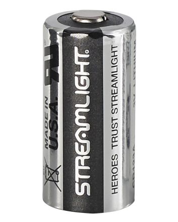 Streamlight 85177 CR123A Lithium BatteriesSilver/Black 3 Volts (12) Single Pack