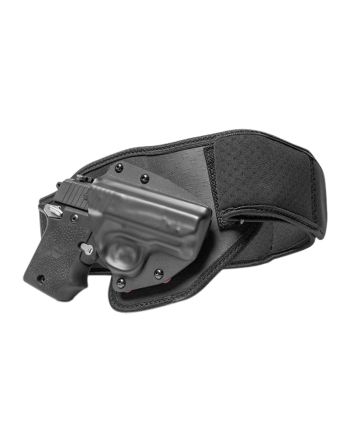 Tactica TTBB0627RHS Belly Bandfits Glock 42 Elastic Black Small RH