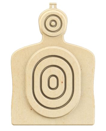Birchwood Casey 3DTGTBTT Torso Target31.25" H x 21.25" W x 1" D 3D Bullseye Tan 3 Per Pack