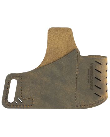 Versacarry 62103 CommanderOWB Size 3 Distressed Brown Leather Belt Slide Fits Sig P290 Right Hand