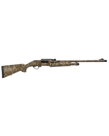 Escort HEFH1224TRBL Field Hunter Turkey Full Size 12 Gauge Pump 3" 4+1 24" Mossy Oak Bottomland Steel Barrel, Grooved Aluminum Receiver, Fixed Mossy Oak Bottomland Synthetic Stock, Right Hand