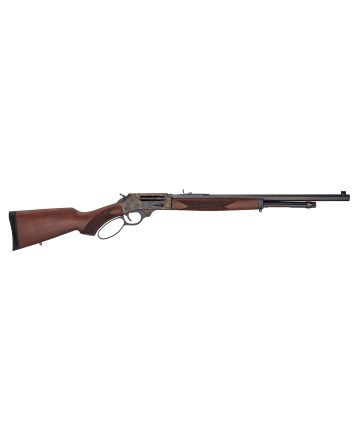 Henry H010GCC Side GateFull Size 45-70 Gov 4+1 22" Blued Octagon Barrel, Color Case Hardened Steel Receiver, American Walnut Stock Right Hand
