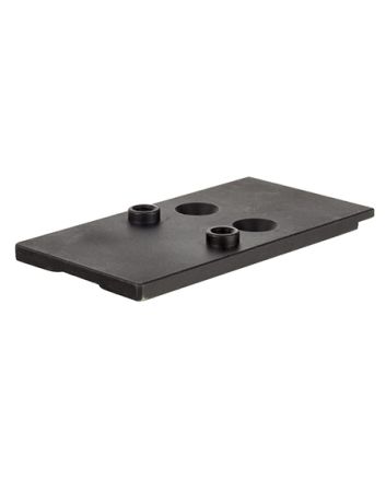 Trijicon AC32099 Adapter PlateMatte Black Steel, Glock MOS, RMRcc Footprint Mount