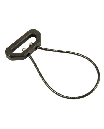 Blue Force Gear UWL325BK Universal Wire LoopAnodized Black 6061-T6 Aluminum 3.25"