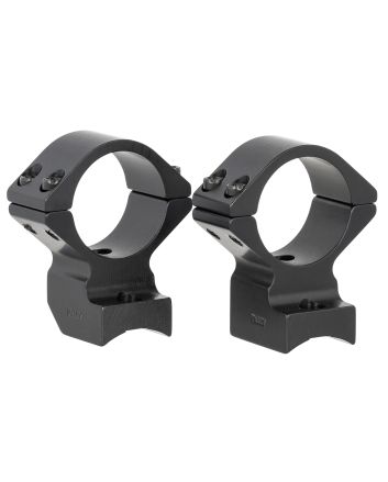 Talley 950766 Scope Mount/Ring Combo Lightweight Matte Black Aluminum 1" Tube Barrett Fieldcraft Picatinny Rail Mount High Rings