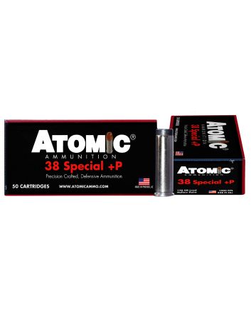 Atomic Ammunition 419 Pistol Precision Craft 38Special +P 148gr Lead Hollow Point 50 Per Box/10 Case