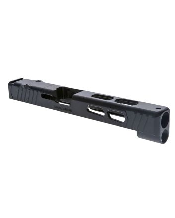 Rival Arms RA10G706A Precision Slide A1 fits Glock 34 Gen4 Docter Cut Black QPQ Case Hardened 17-4 Stainless Steel
