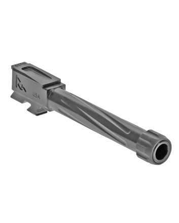Rival Arms RA20G802D Precision V1 Drop-In Barrel 9mm Luger 4.17" Stainless PVD Finish 416R Stainless Steel Material with Threading for Glock 48