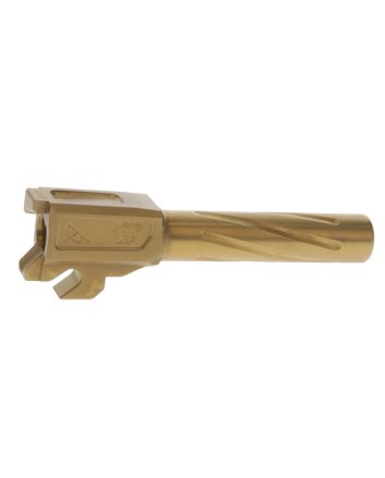 Rival Arms RA20P301E Precision Drop-In Barrel 9mm Luger 3.90" Gold PVD Finish4340H Steel Material for Sig P320 Carry