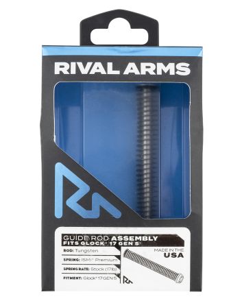 Rival Arms RA50G121T Guide Rod AssemblyTungsten Stainless Steel for Glock 17 Gen5