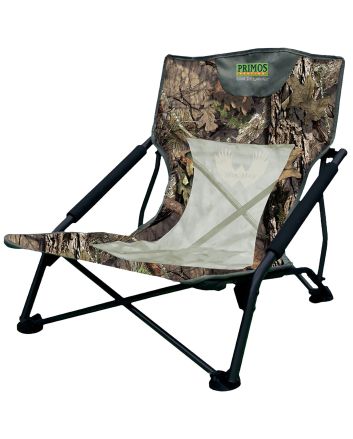 Primos PS6009 Wingman Turkey ChairMossy Oak Break Up Camo &amp; Mesh, Steel Frame Holds Up To 300 lbs., Attached Shoulder Strap