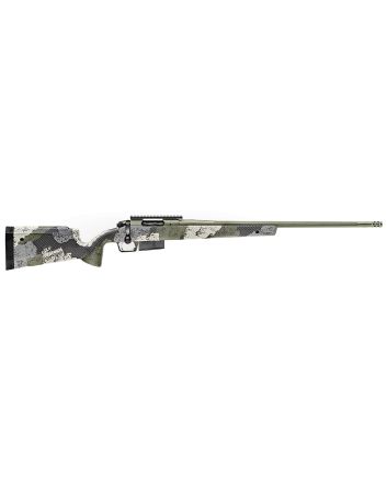 Springfield Armory BAW92465PRCG Model 2020 WayPoint6.5 PRC 3+1 Cap 24" Mil-Spec Green Cerakote Rec/Barrel Evergreen Camo Carbon Fiber Hybrid Profile with M-LOK Stock Right Hand (Full Size)