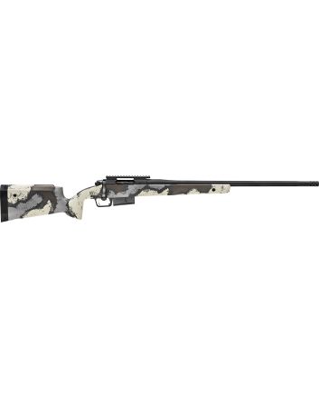 Springfield Armory BAW92465PRCD Model 2020 Waypoint 6.5 PRC 3+1 24" Graphite Black Cerakote Fluted Barrel &amp; Picatinny Rail Stainless Steel Receiver, Ridgeline Camo Fixed Carbon Fiber Stock