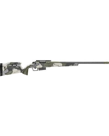 Springfield Armory BAW92465PRCCFGA 2020 WayPoint6.5 PRC 3+1 24" CF Evergreen Camo Hybrid Profile w/Adj Cheek Comb &amp; M-LOK Stock Mil-Spec Green Cerakote Right Hand